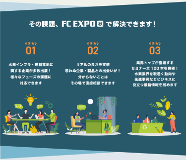 その課題，FC EXPO【秋】で解決できます！