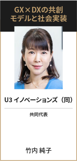 U3イノベーションズ（同） 共同代表 竹内 純子
