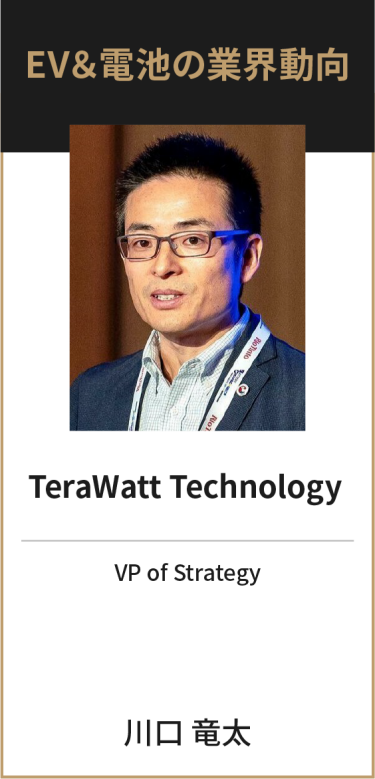 TeraWatt Technology VP of Strategy 川口 竜太