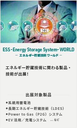ESS -Energy Storage System - World -エネルギー貯蔵技術ワールド-